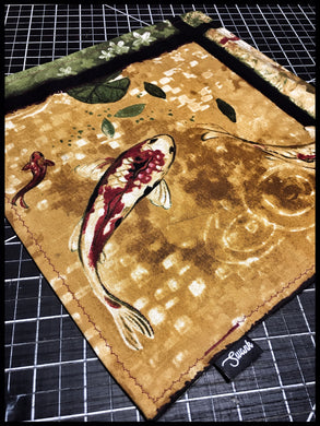 One-Off Koi w/ Gold Dragon Silk