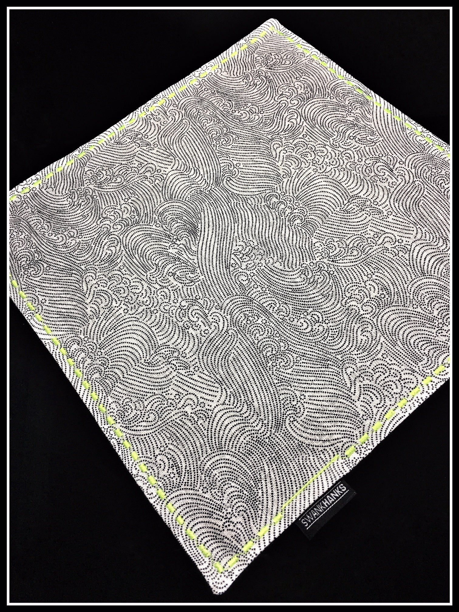 Hokusai Lines One-Off (neon green)