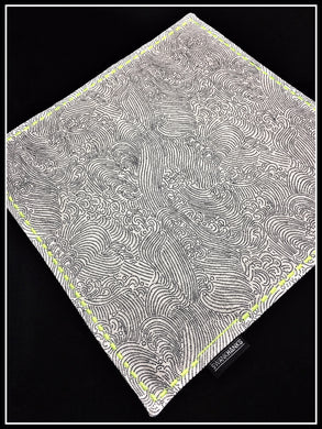 Hokusai Lines One-Off (neon green)