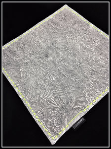 Hokusai Lines One-Off (neon green)