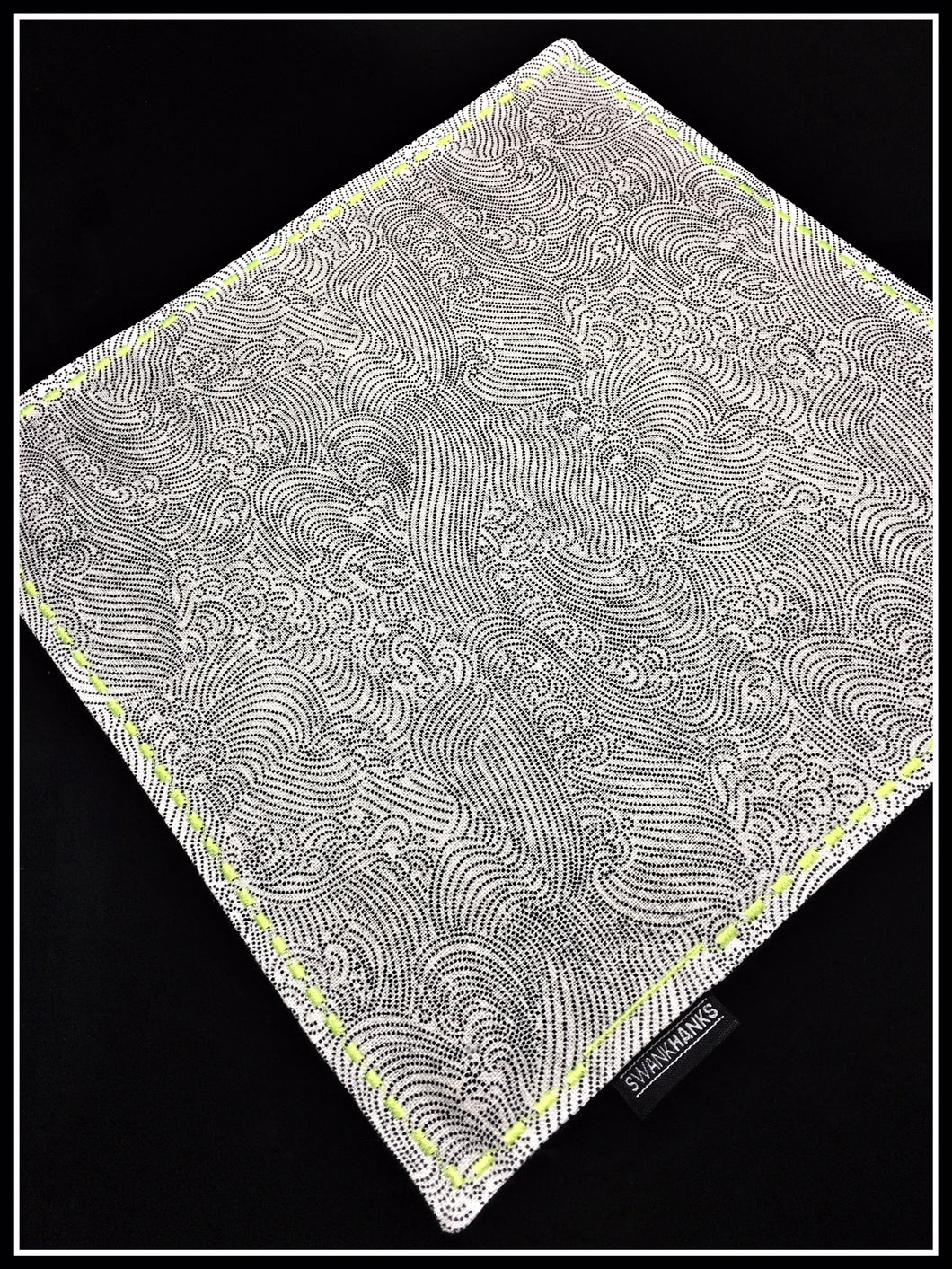 Hokusai Lines One-Off (neon green)