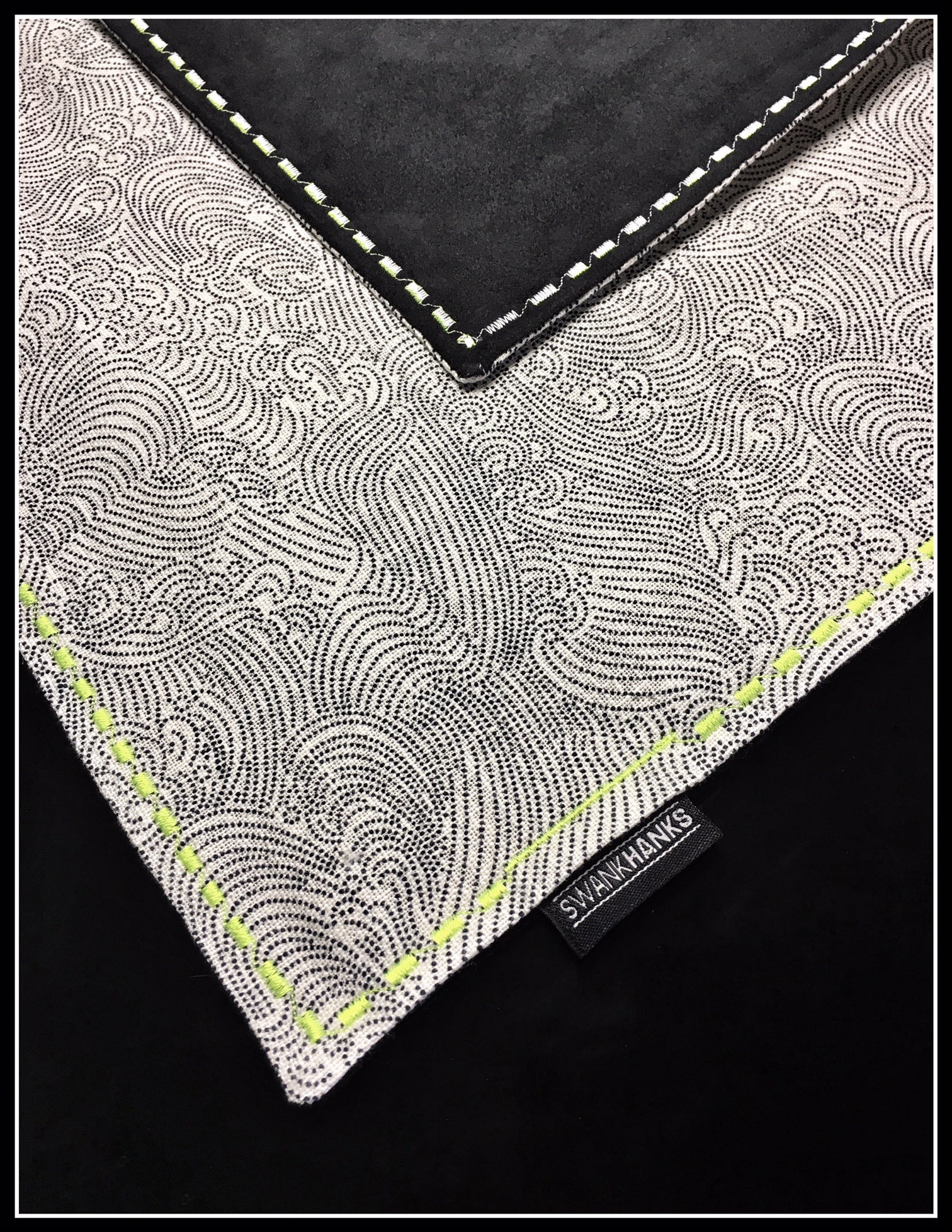 Hokusai Lines One-Off (neon green)