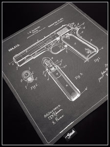 Browning 1911 Patent Print (Black)
