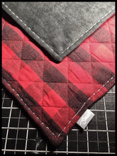 Red Quilted Plaid