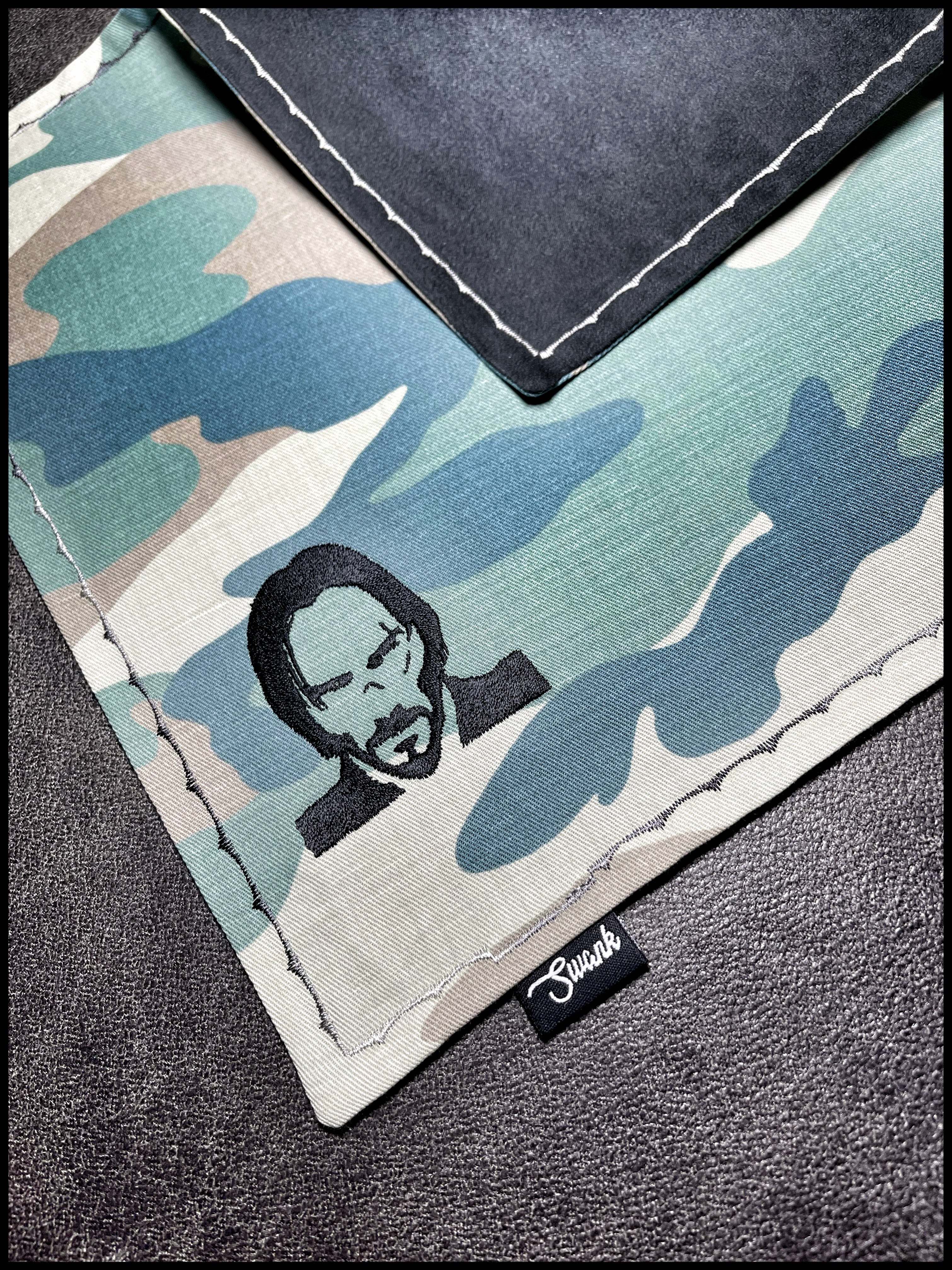 Camo Wick (tuxedo stitch)