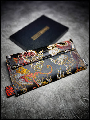 Quilong Dragon Silk Pouch