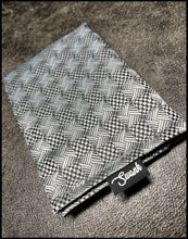 “Crossweave Gunmetal Grey Silk”