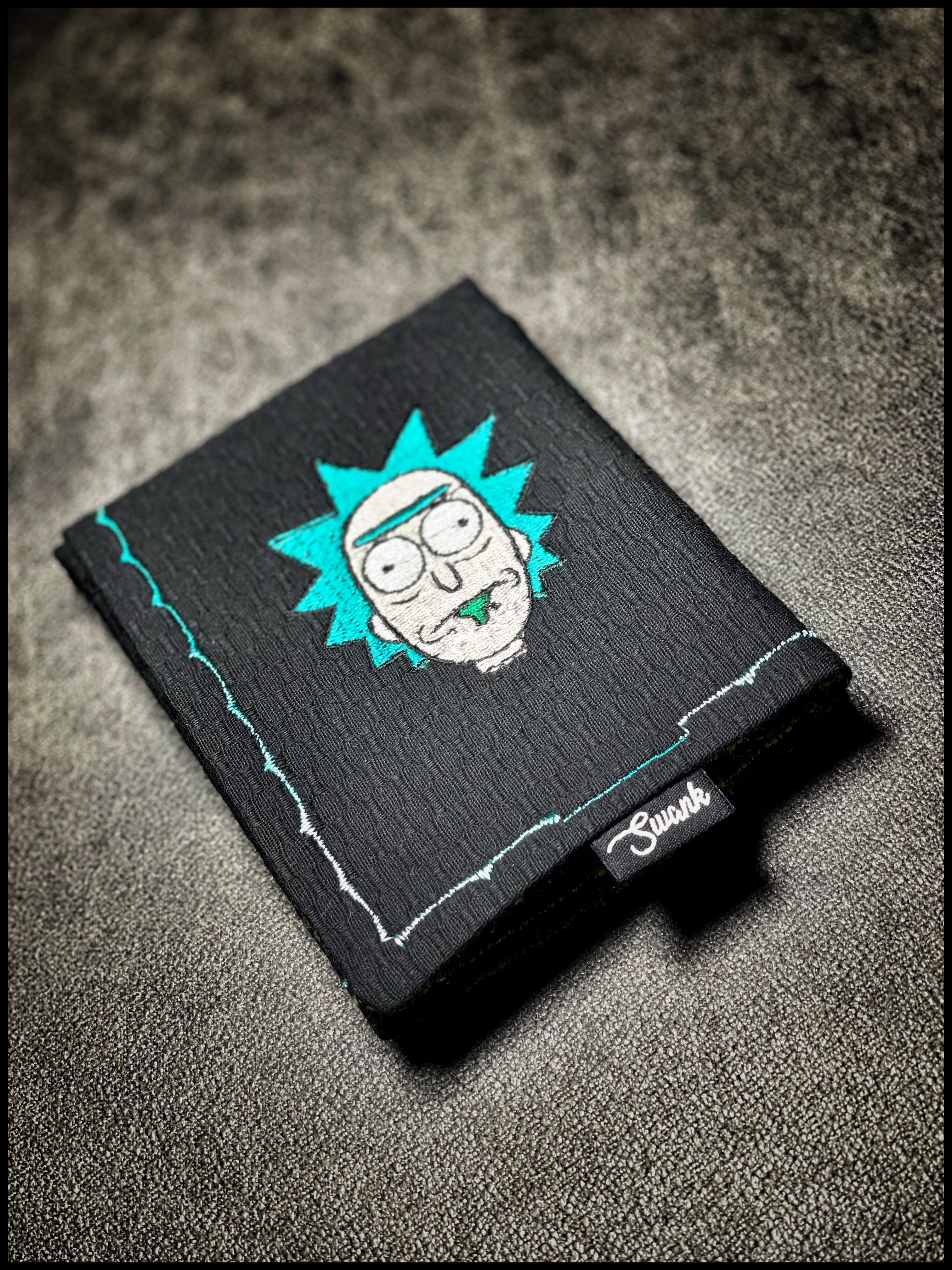 RICKTASTIC (textured black)