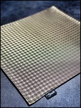 Gold Silk Houndstooth