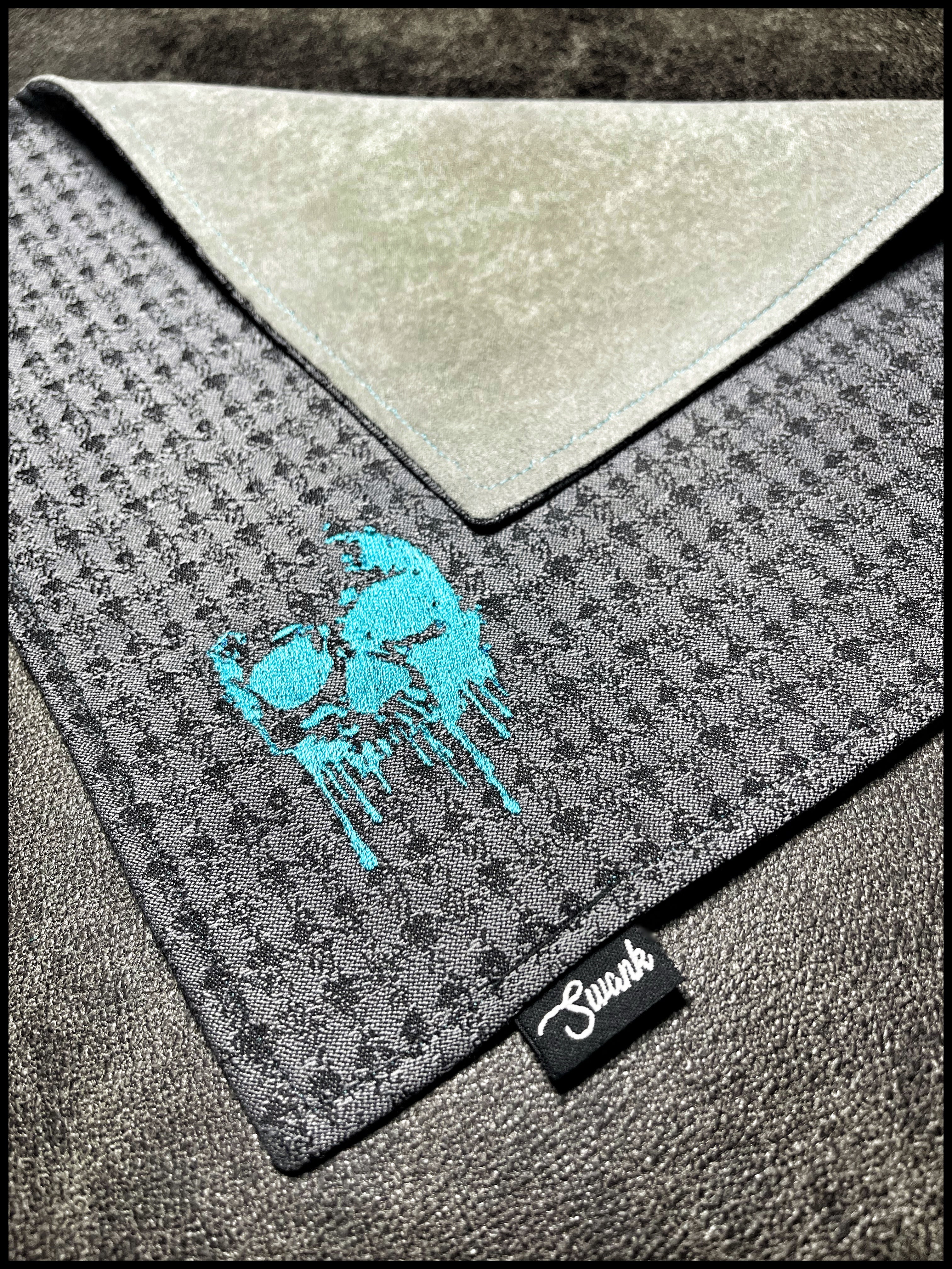 Dripping Skull (teal/shemagh)