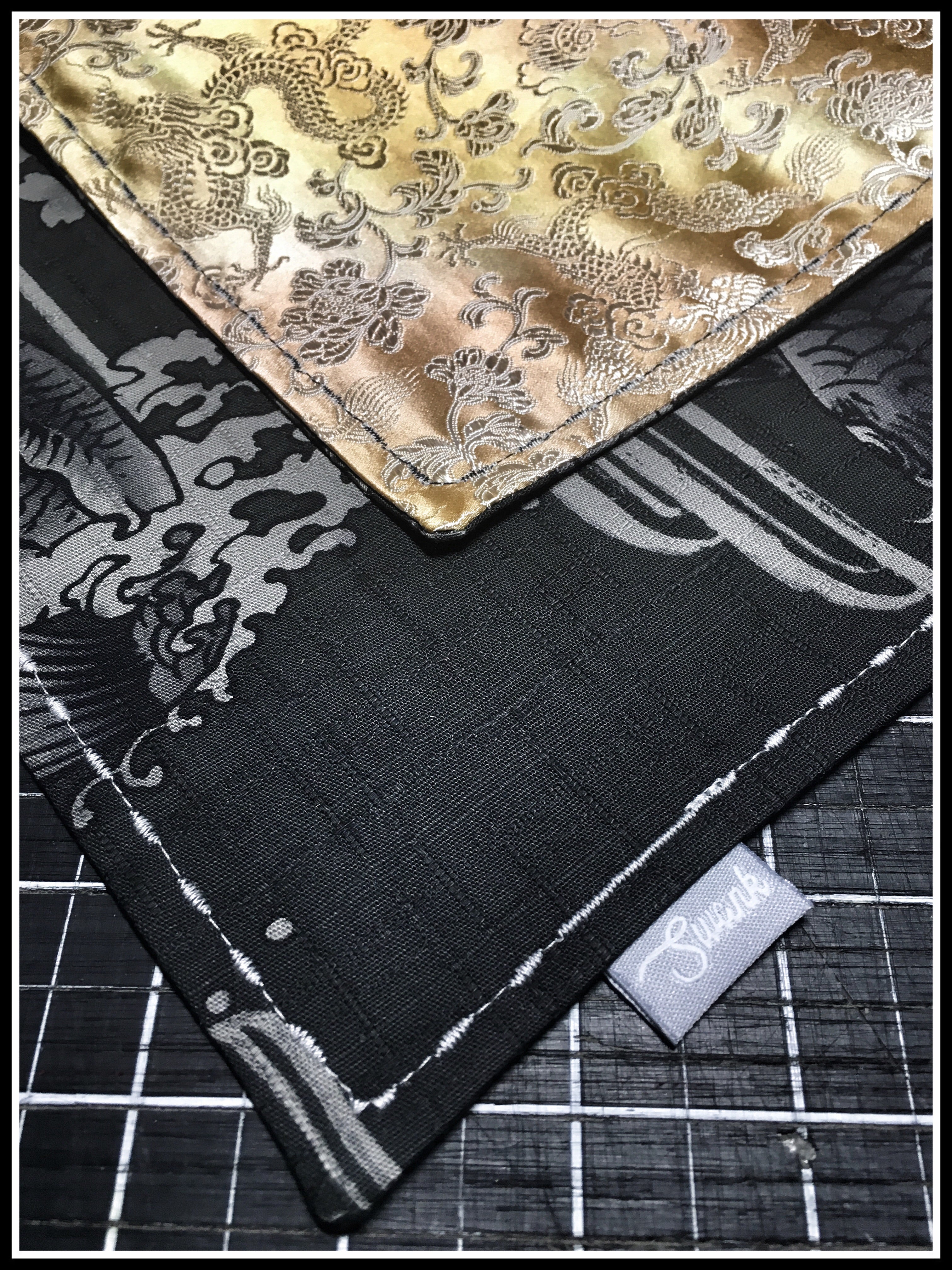Black Koi Silk Dragon One- Off #1