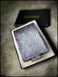 Gunmetal Silk/Crepe