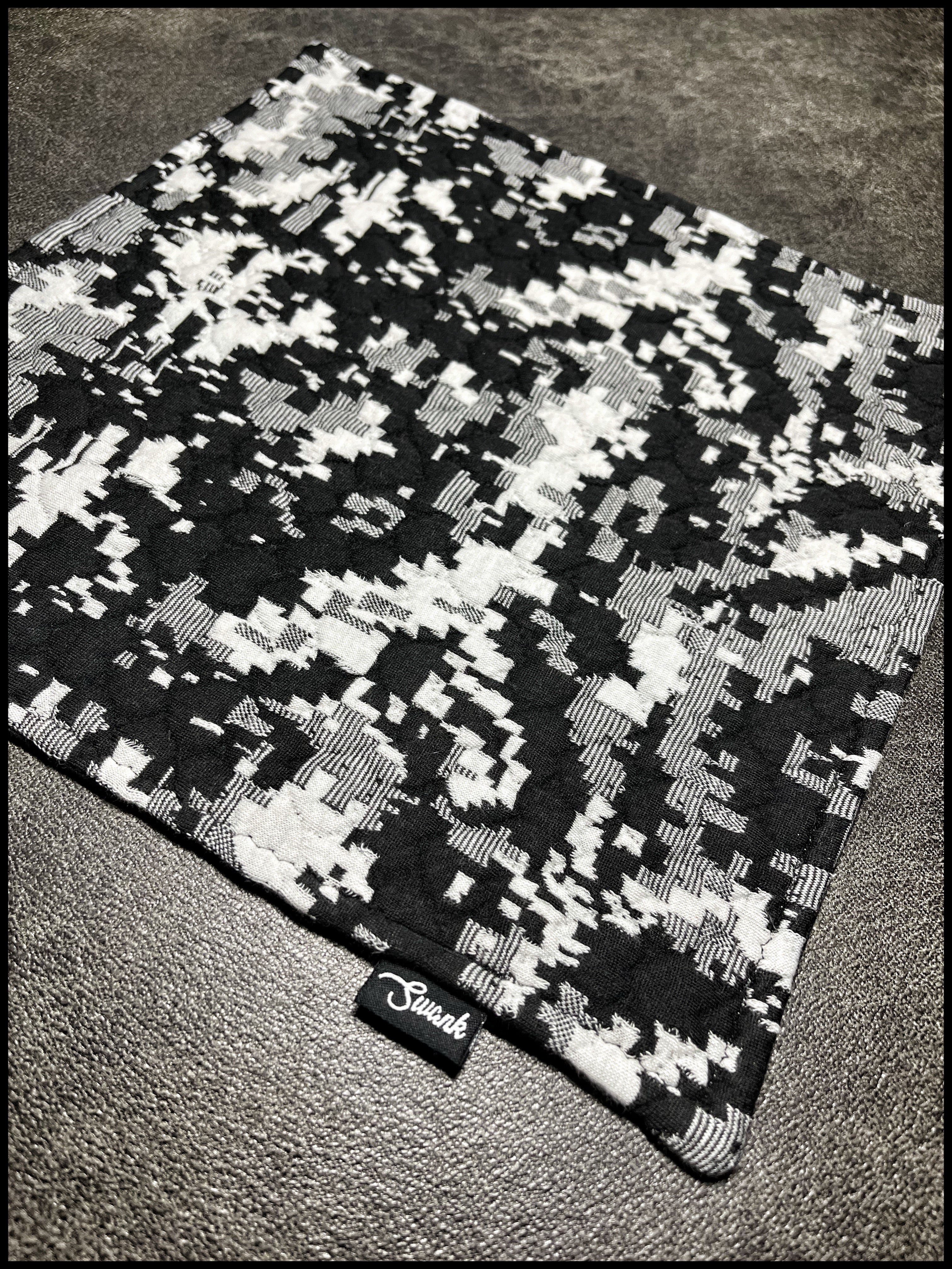 Quilted Digi Camo (B&W)