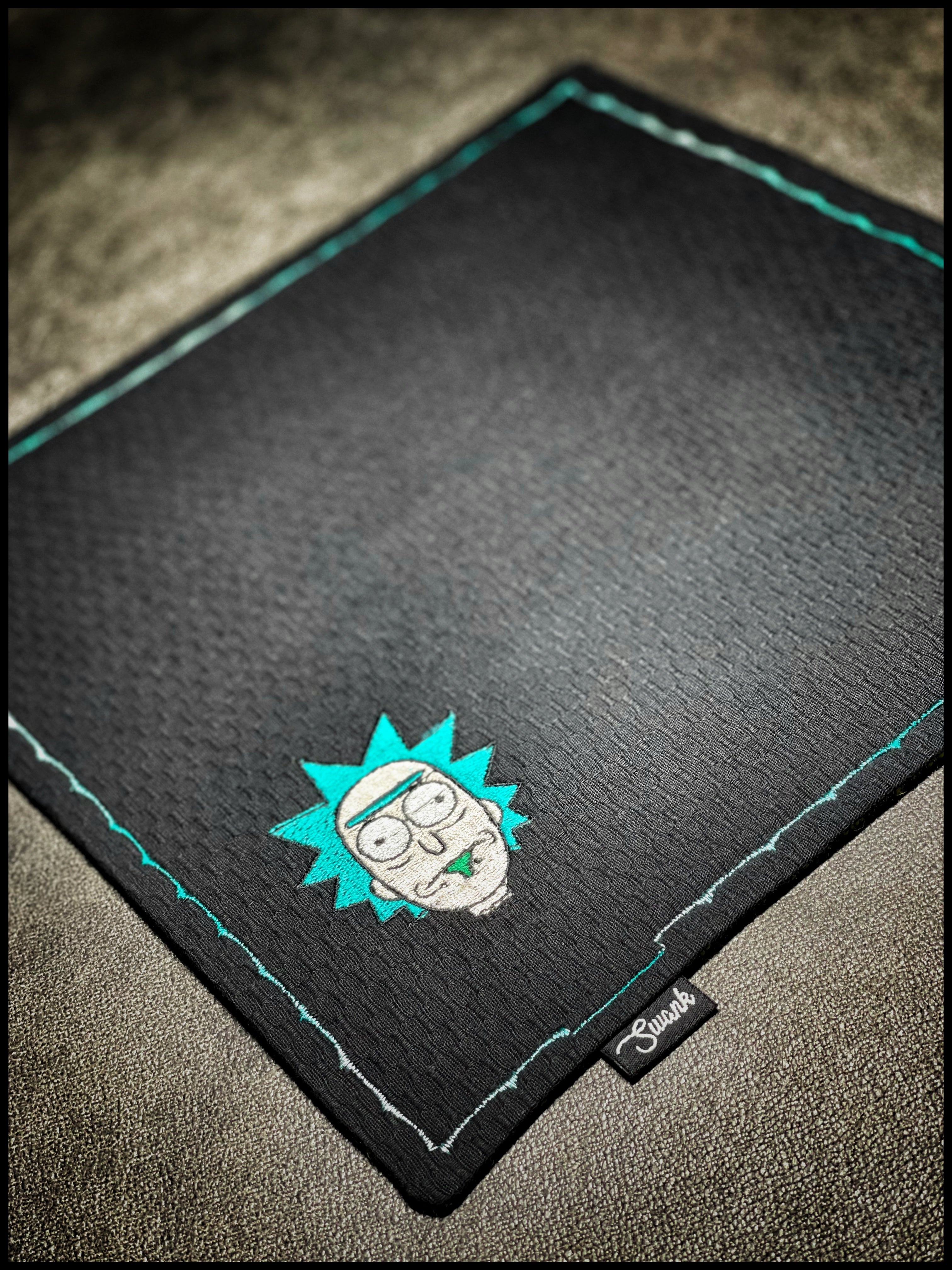 RICKTASTIC (textured black)