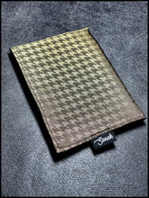 Gold Silk Houndstooth