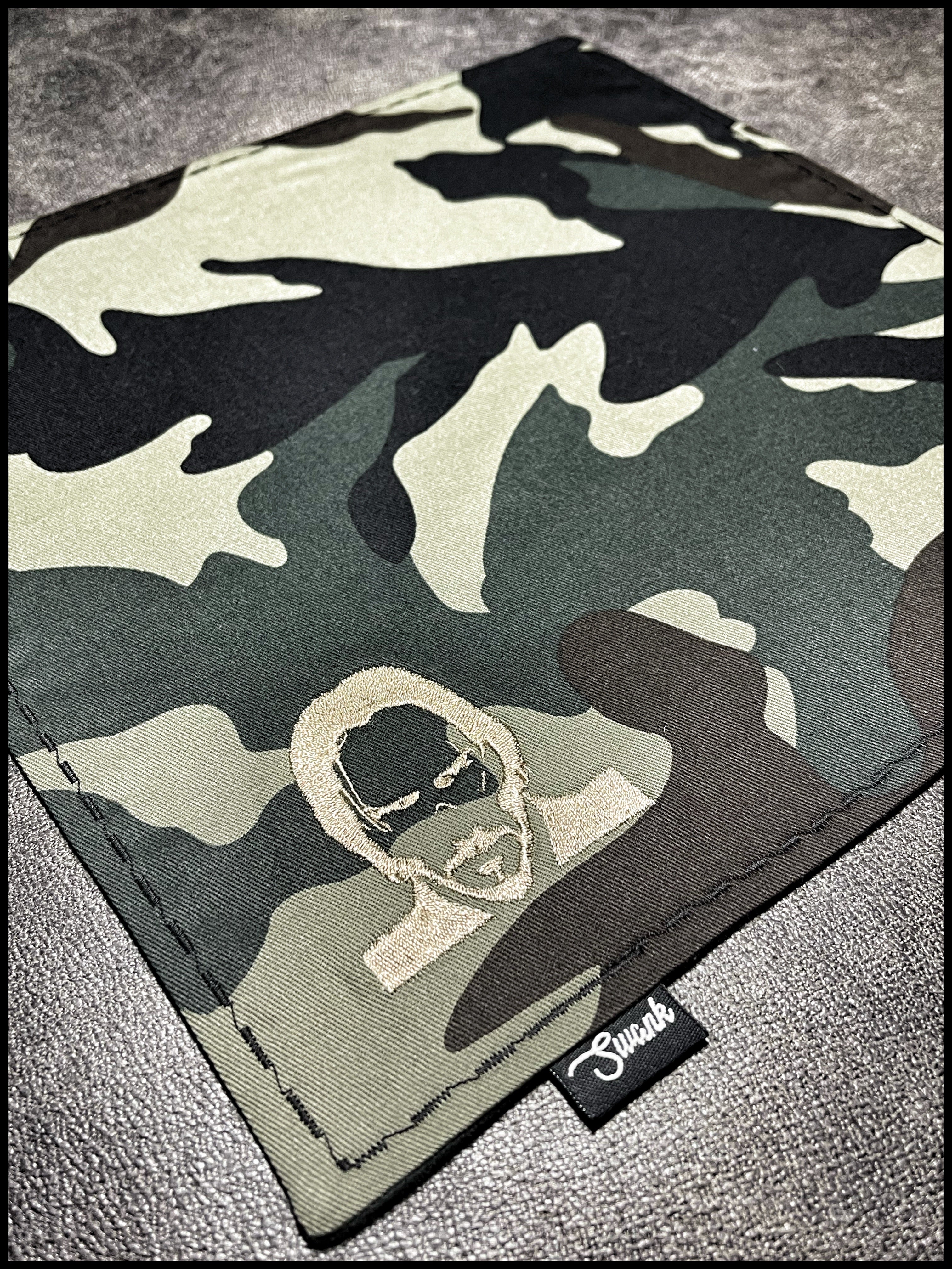 Embroidered John Wick woodland camo