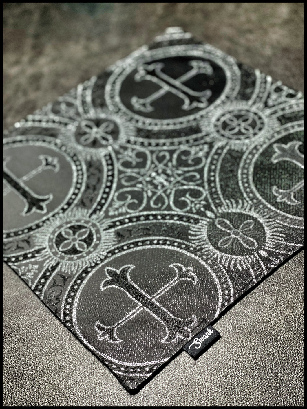 Satin Silver Cross