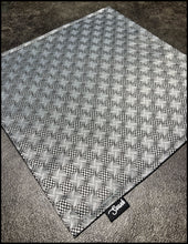 “Crossweave Gunmetal Grey Silk”