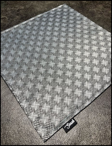 “Crossweave Gunmetal Grey Silk”