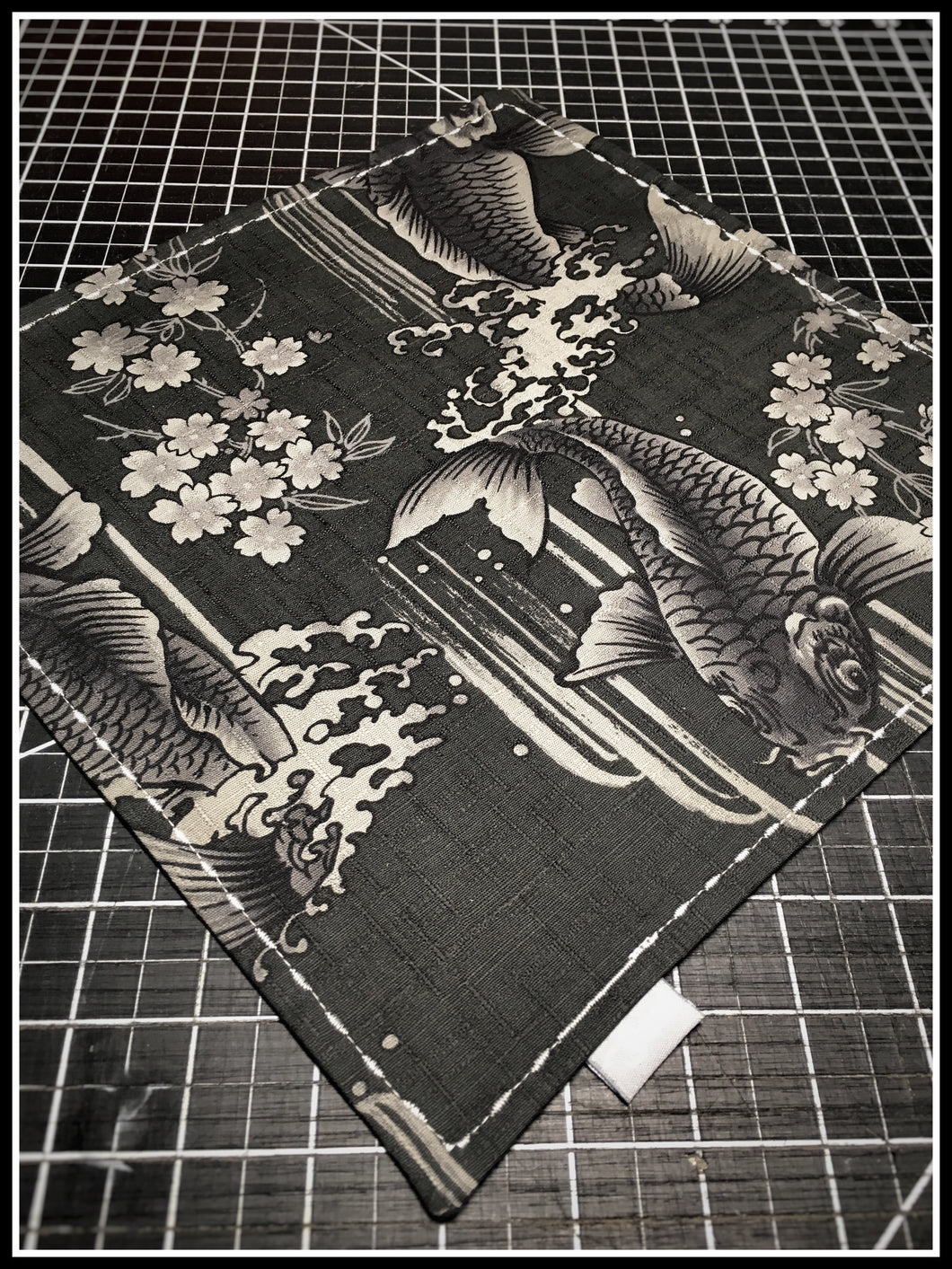Black Koi Silk Dragon One- Off #1
