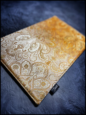 Golden paisley silk EDC Mat