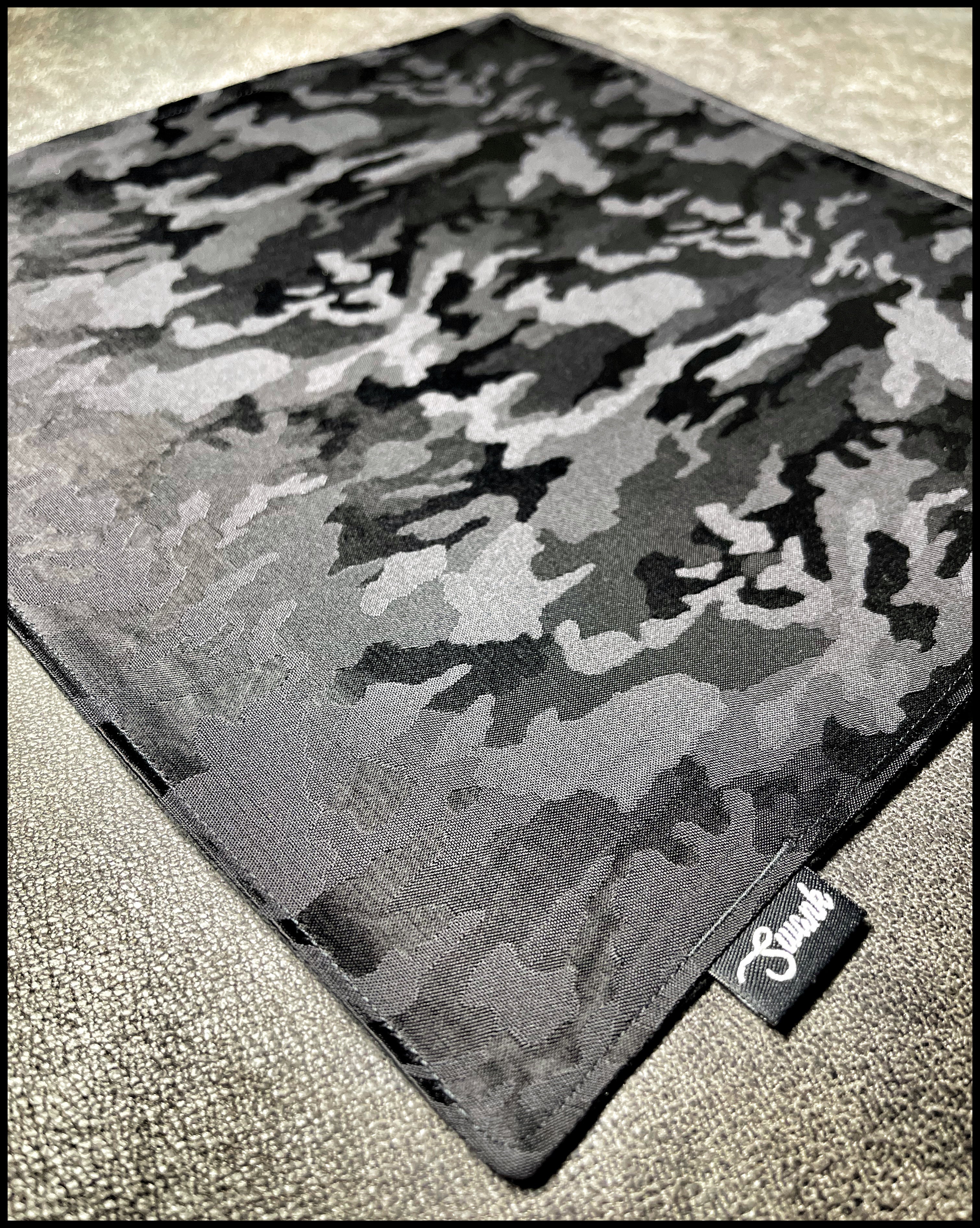 Black Multicam Silk Hank