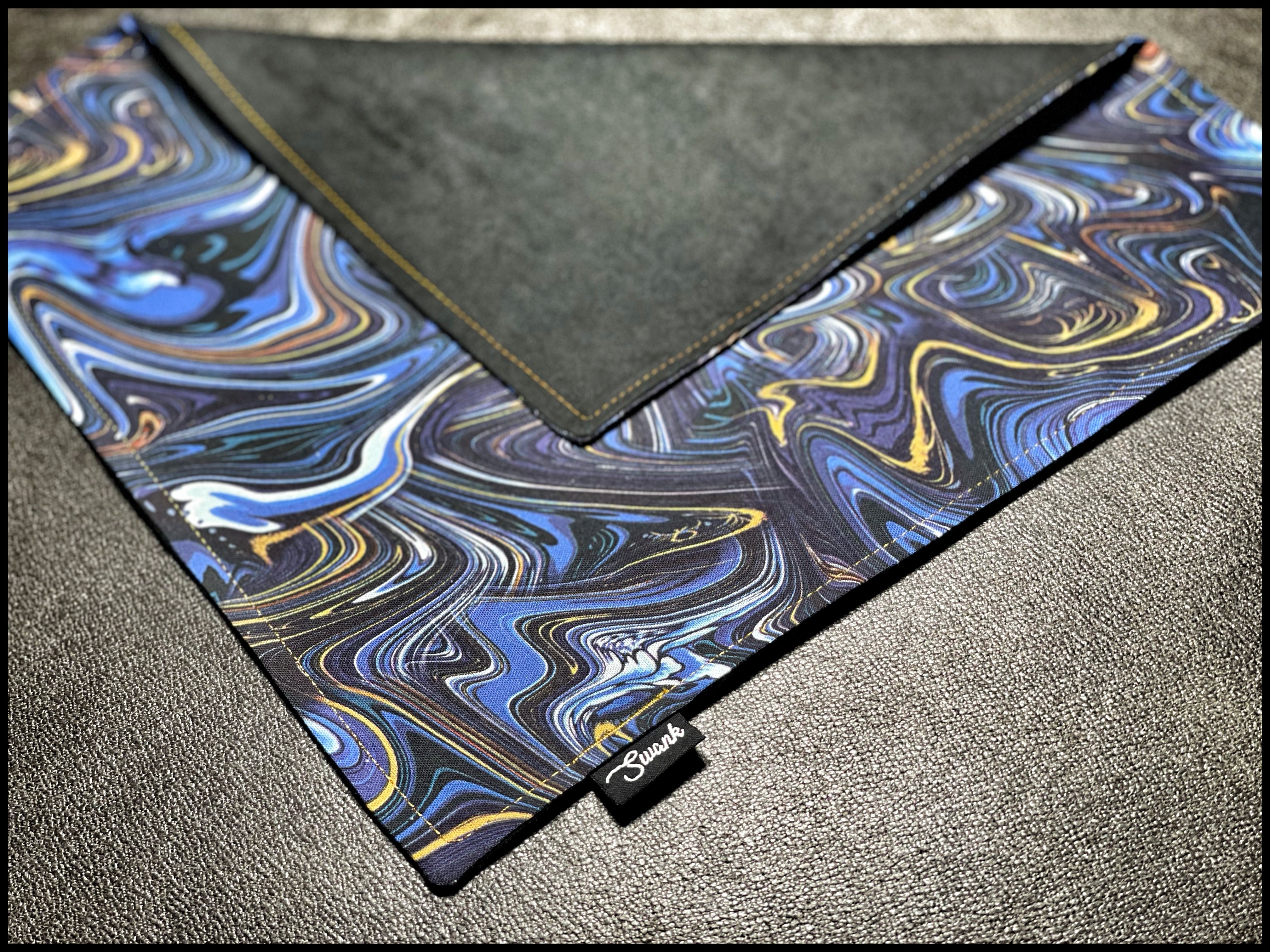 Acrylic Oil Spill (blue)