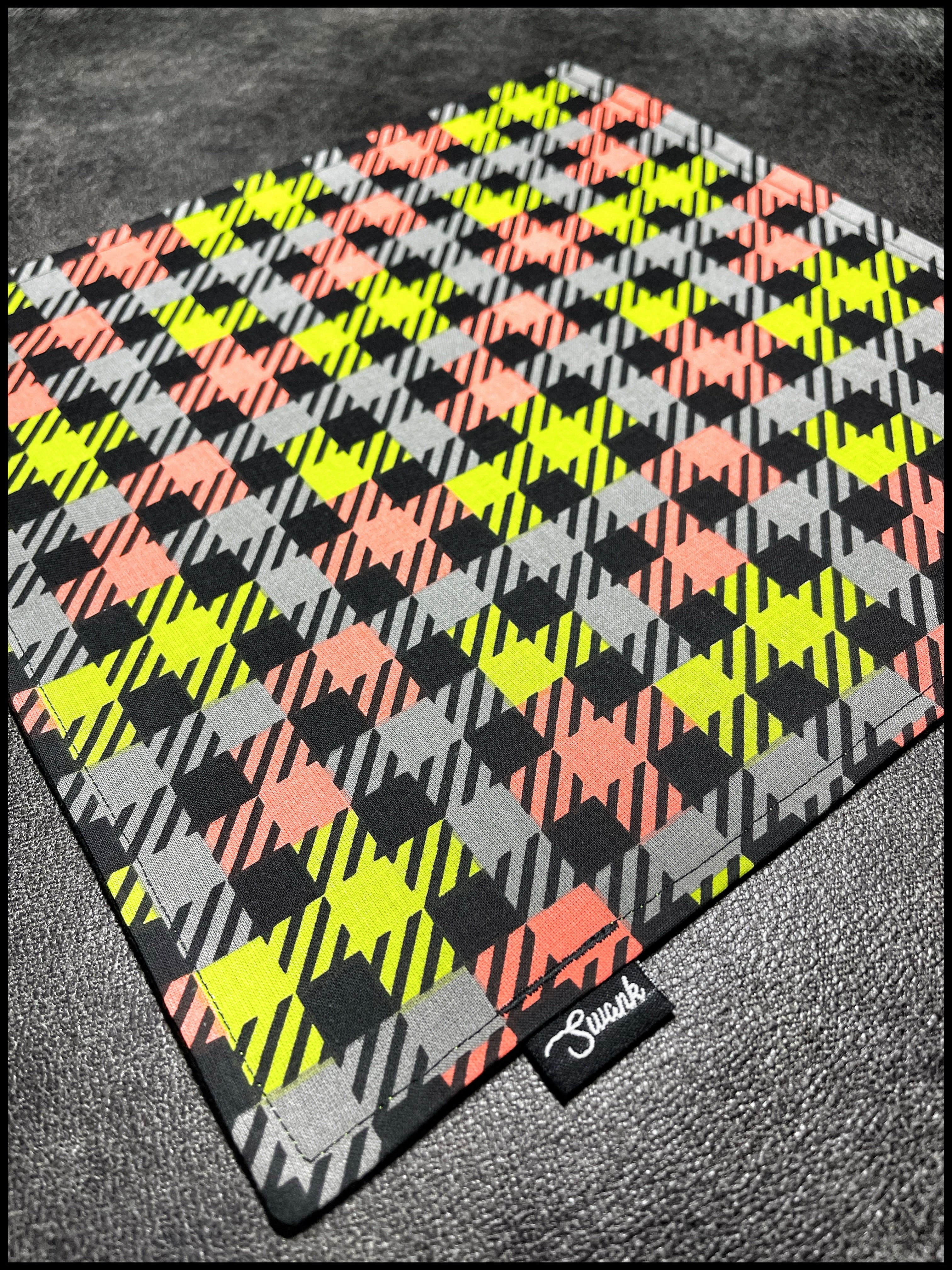 Neon Houndstooth