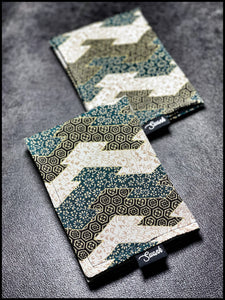 Japanese Hanabishi Kikko Crepe Silk
