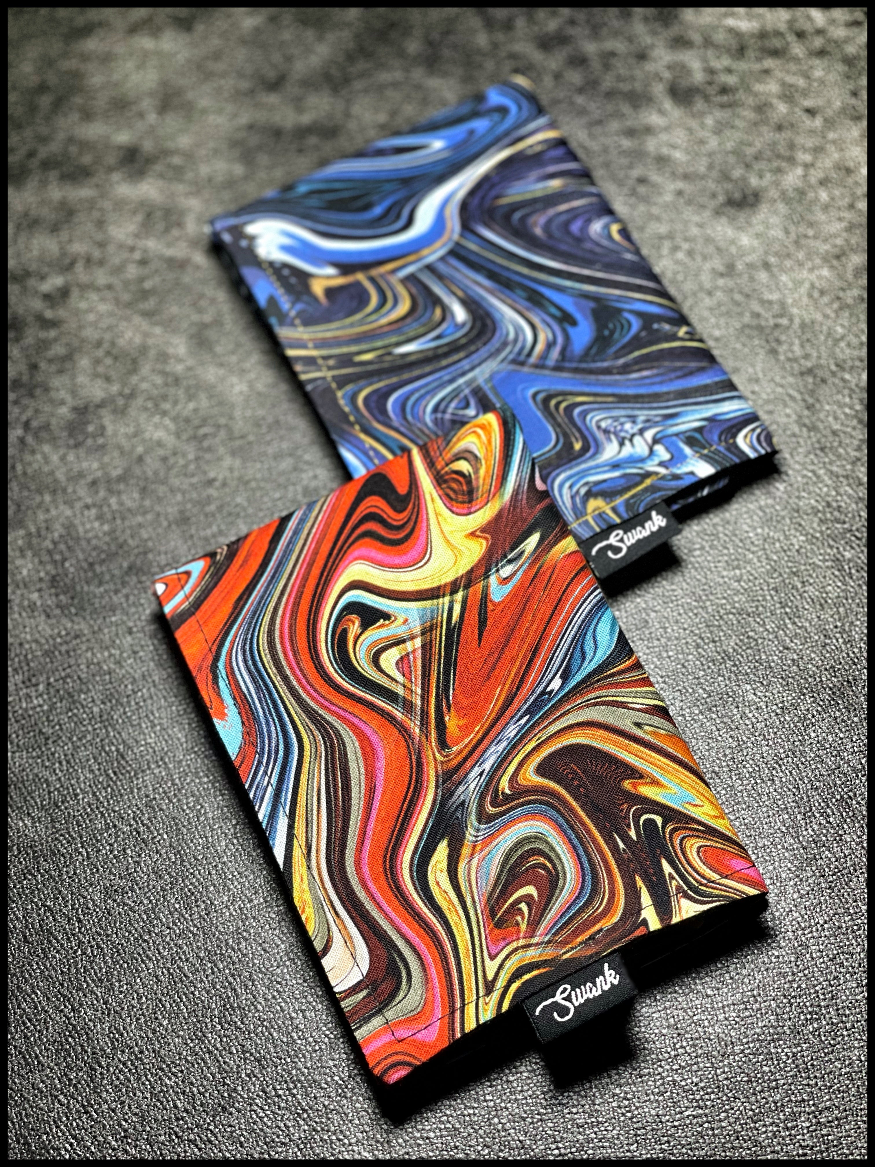 Acrylic Oil Spill (red)