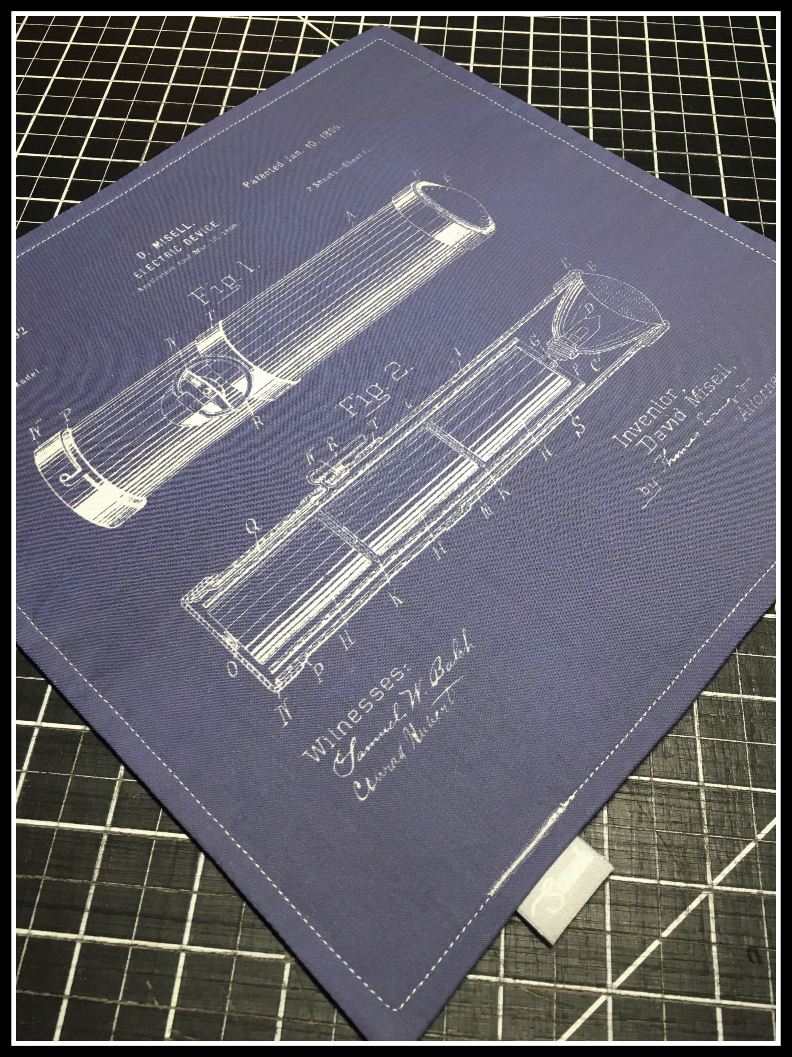 Flashlight Patent Print