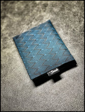 Basketweave Teal Silk