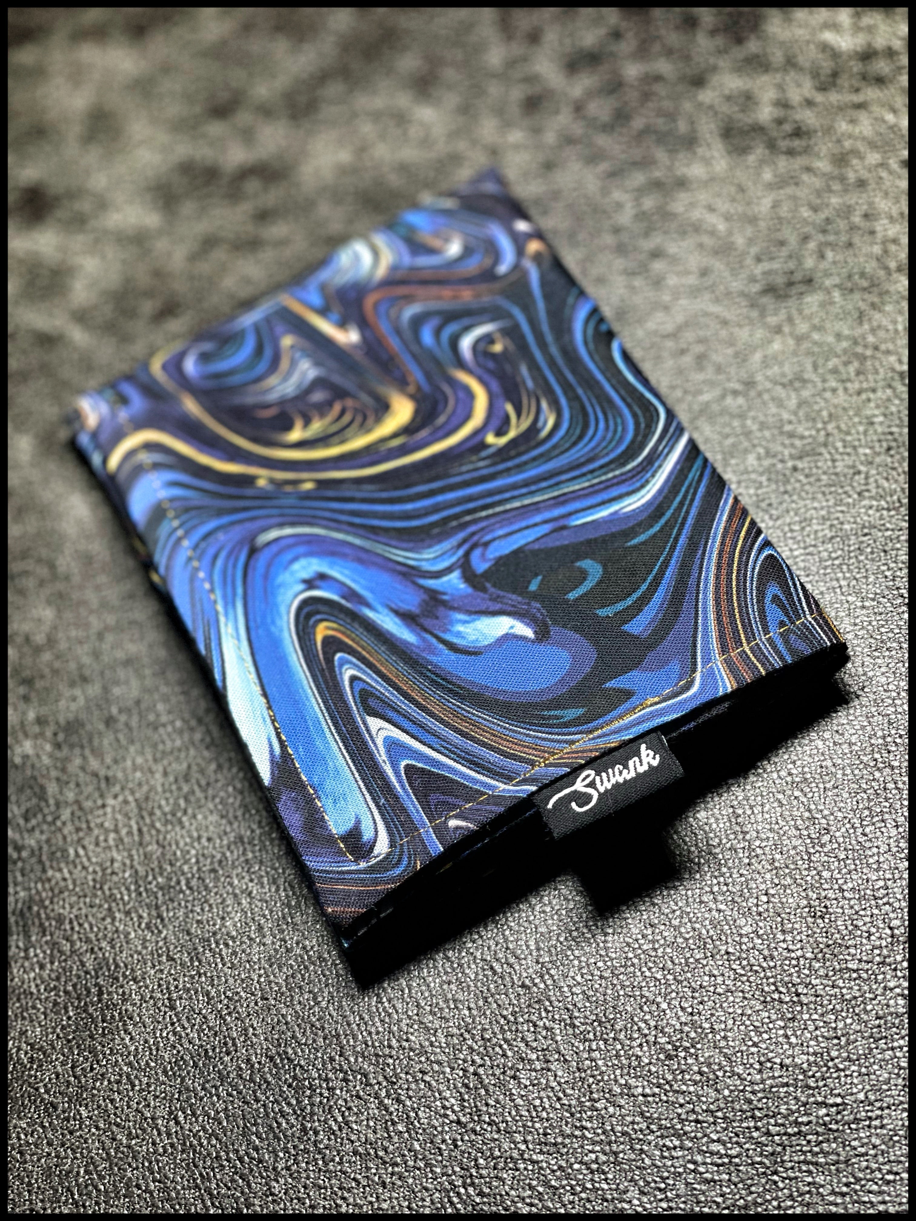 Acrylic Oil Spill (blue)