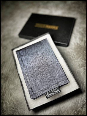 Gunmetal Silk/Crepe