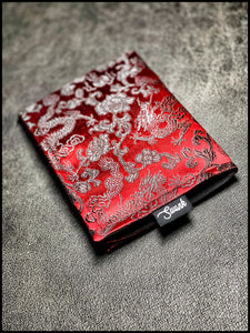 Red/Black Dragon Silk