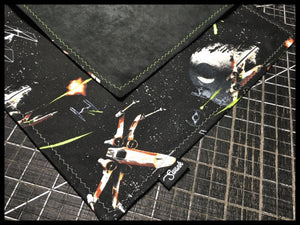 Death Star battle (flannel backed)
