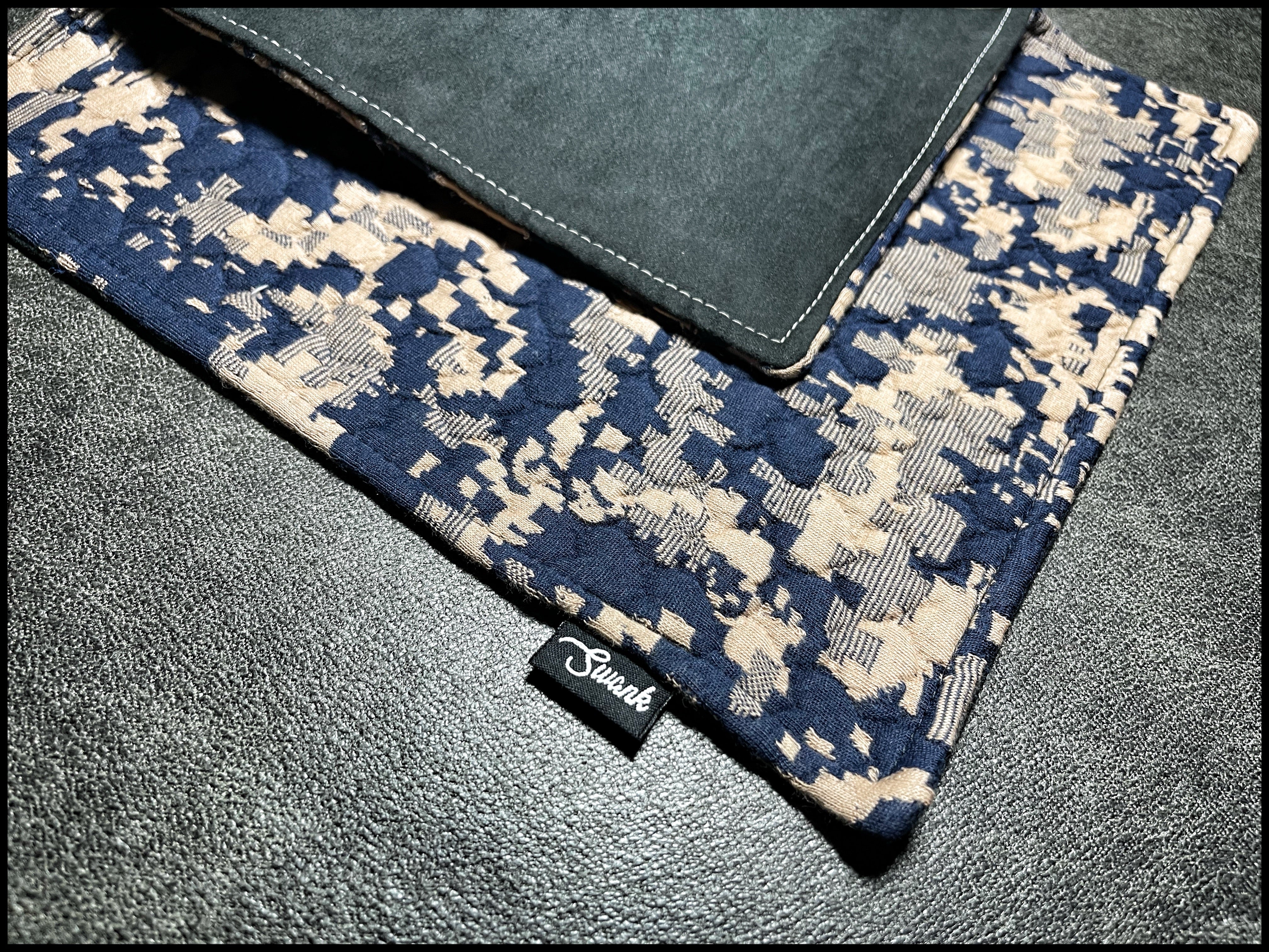 Quilted Digi Camo (Coyote/ Blue)