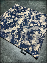 Quilted Digi Camo (Coyote/ Blue)