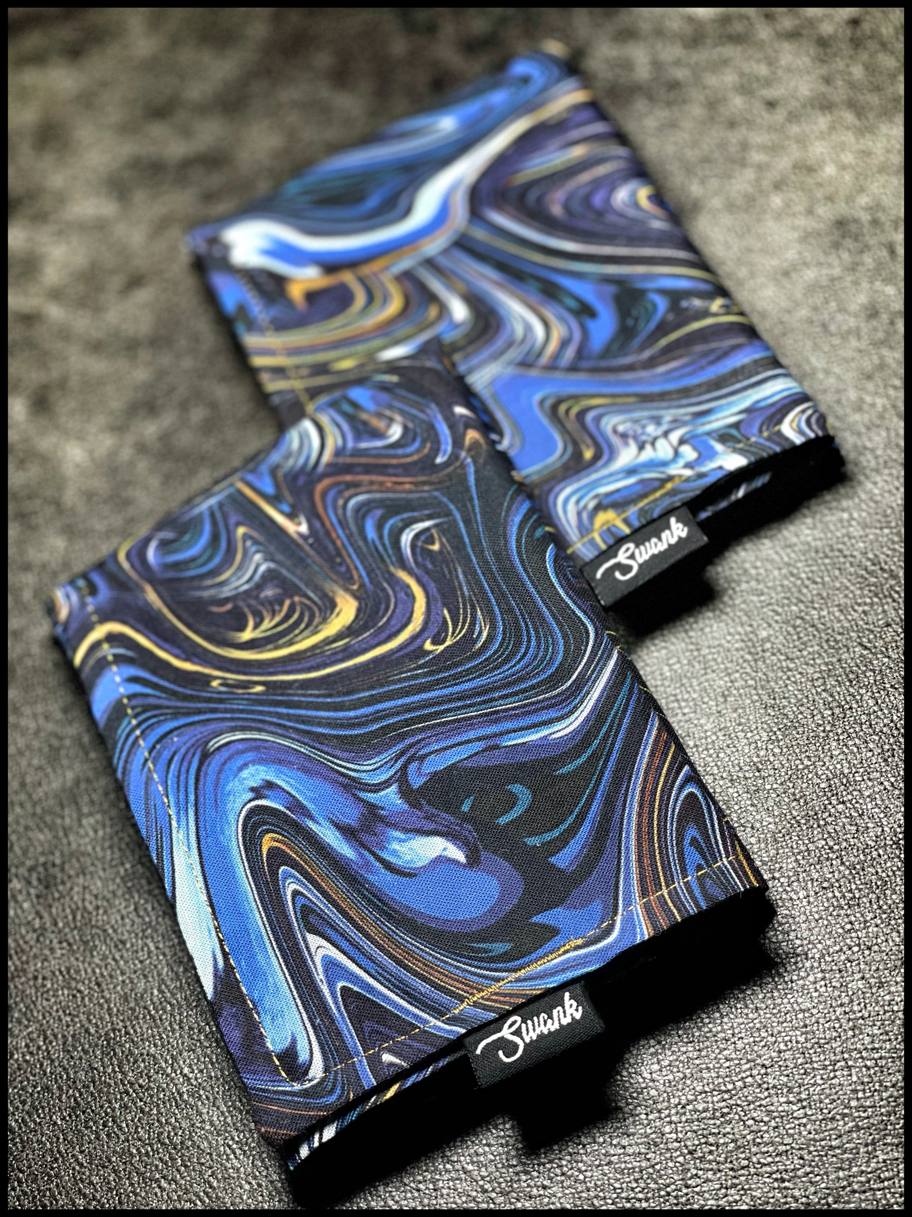 Acrylic Oil Spill (blue)