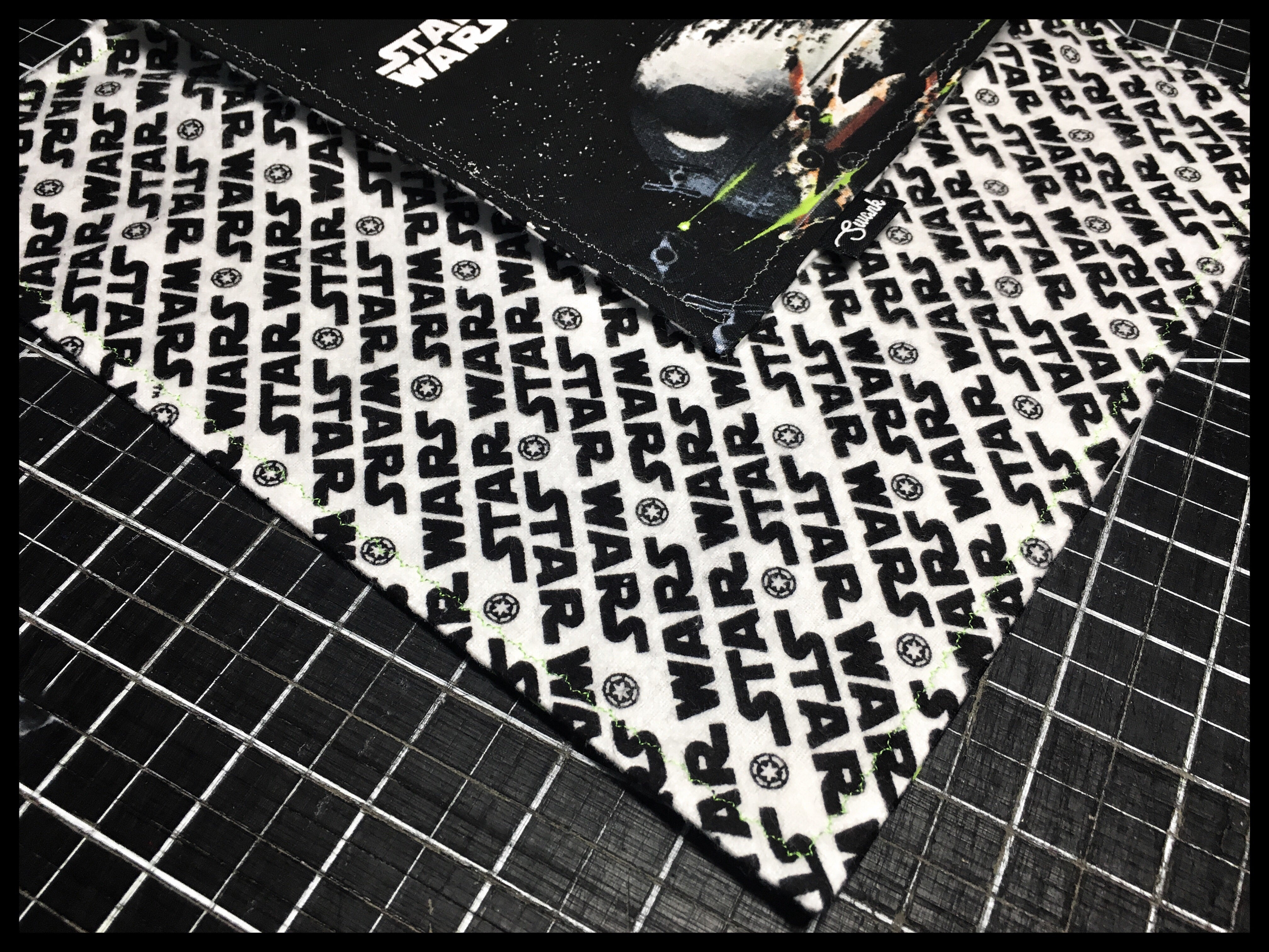 Death Star battle (flannel backed)