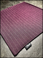 Burgundy Pinstripe