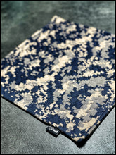 Quilted Digi Camo (Coyote/ Blue)